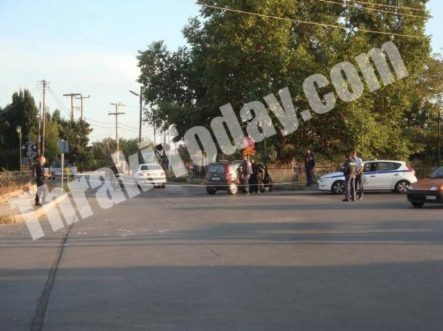 Τροχαίο με δύο αυτοκίνητα και ποδήλατο