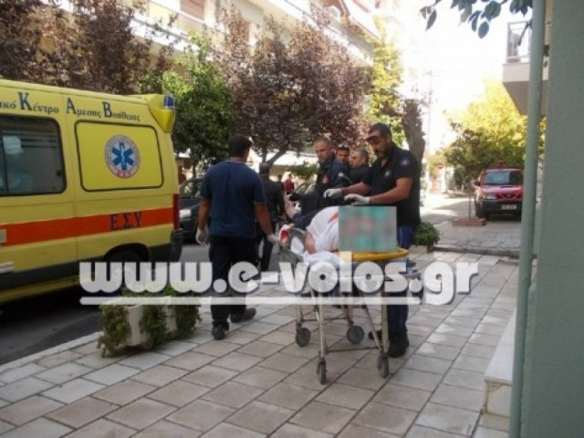 Βόλος: Σε φωταγωγό έπεσε 85χρονος μετά από ζάλη