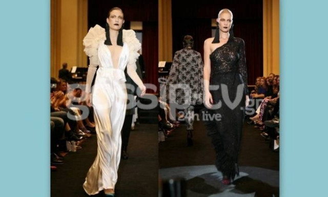 Εντυπωσιακή επίδειξη μόδας με αρκετούς επώνυμους