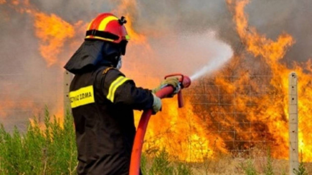 Μεγάλη φωτιά στην Κρήτη