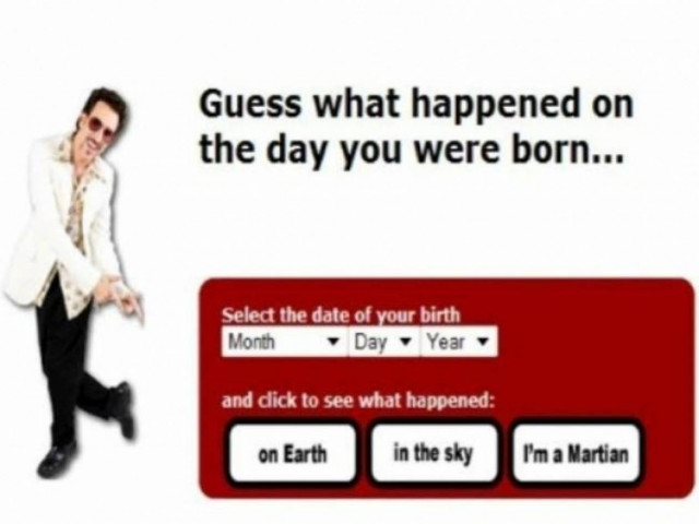 Δες τι συνέβη τη μέρα που γεννήθηκες