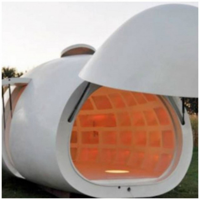 Ένα σπίτι σε σχήμα αυγού!