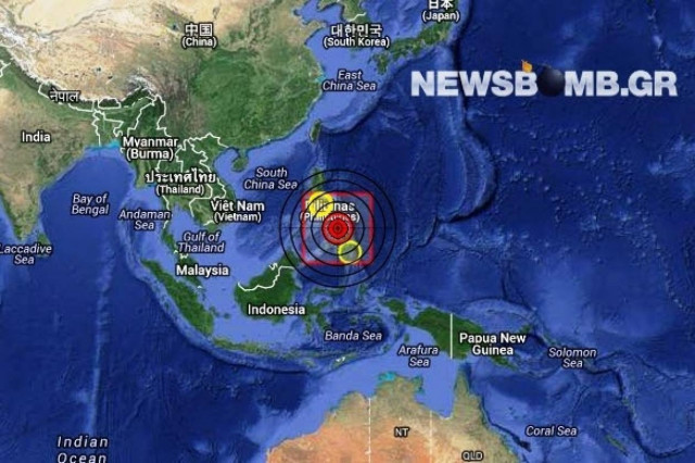 Σεισμός 7,4 Ρίχτερ στις Φιλιππίνες