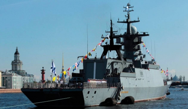 Η ρωσική κορβέτα «Σοομπραζίτελνι» στην Ιρλανδία