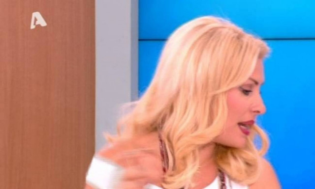 Μια… μέλισσα «τρομοκράτησε» την Ελένη Μενεγάκη