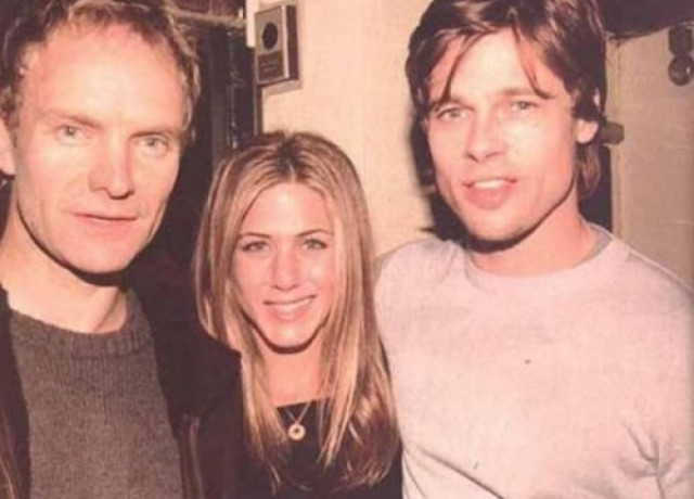 Όταν οι Brad Pitt και Jennifer Aniston έκαναν παρέα με τον Sting
