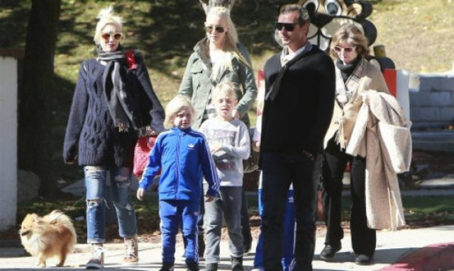 Εκδρομή με τους γιούς της η εγκυμονούσα Γκουέν Στέφανι