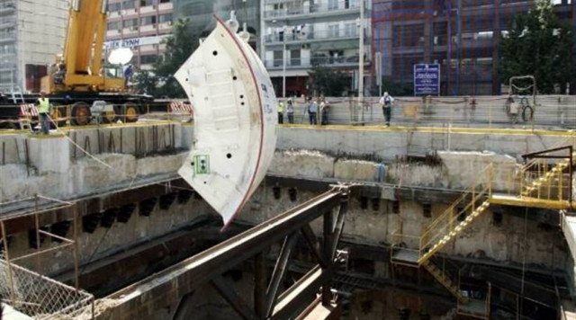 Διαμαρτυρία εργαζομένων στο Μετρό Θεσσαλονίκης