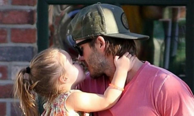 O ερωτευμένος Ντέιβιντ Μπέκαμ (εικόνες)