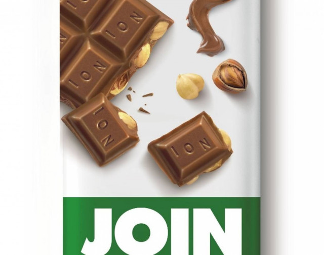 H νέα σοκολάτα JOIN πλημμυρίζει από φουντούκια!