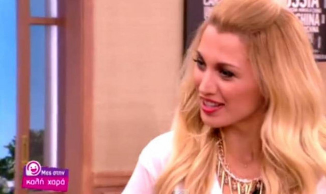 Σπυροπούλου: Μικρό ατύχημα κατά τη διάρκεια της εκπομπής