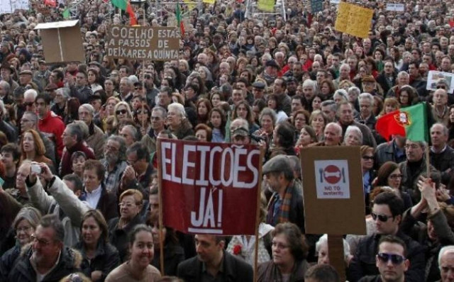 Πορτογαλία: Χιλιάδες κόσμου στους δρόμους κατά του νέου προϋπολογισμού