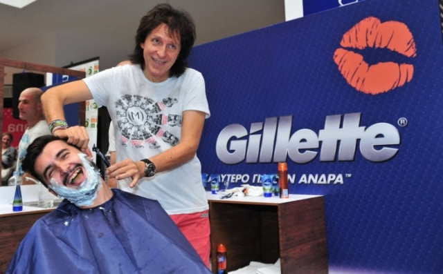 O Μιχάλης Τσαουσόπουλος έδωσε το σύνθημα GoShave!!
