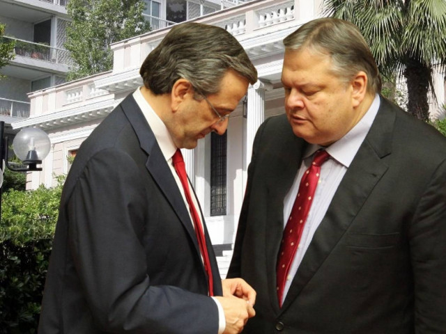 Συνάντηση Σαμαρά – Βενιζέλου για τις «κόκκινες γραμμές»