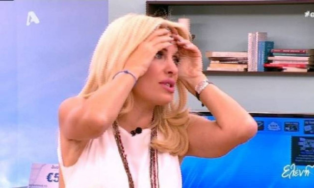 Ελένη Μενεγάκη: «Μου έρχεται λιποθυμία! Με πονάει το στομάχι μου»