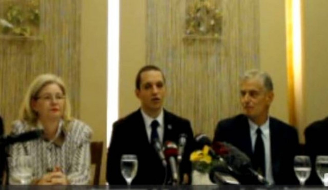 Η συνέντευξη τύπου της Χ.Α. για τις διώξεις σε βάρος τους [video]