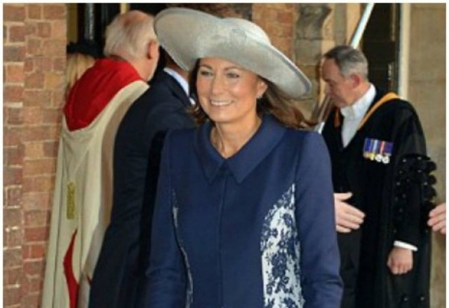 Τρομάξαμε. Δείτε την πεθερά Middleton 3 ώρες πριν την βάφτιση