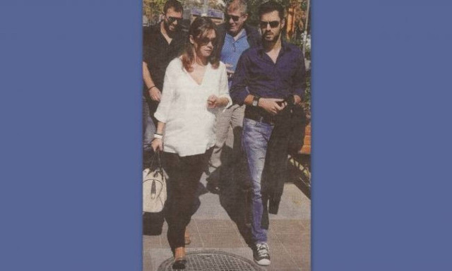 Λασκαράκη-Τσιμιτσέλης: Φωτογραφίες από τον πολιτικό γάμο τους