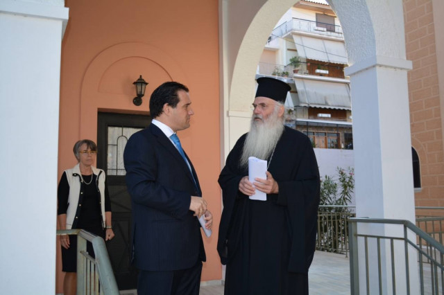 Επίσκεψη Γεωργιάδη στο Κέντρο Ανακουφιστικής Φροντίδας