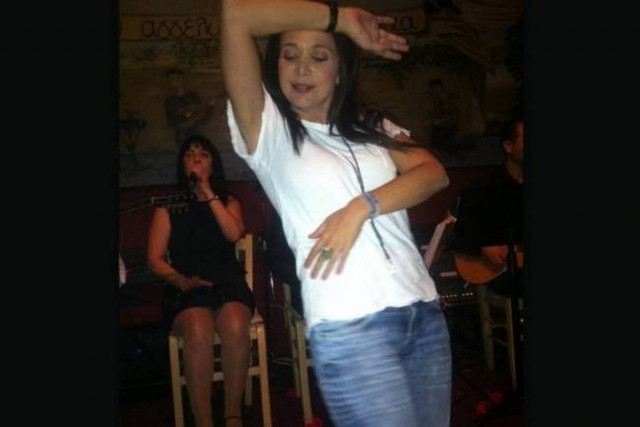 Η Χριστίνα Αλεξανιάν στο τσακίρ κέφι!