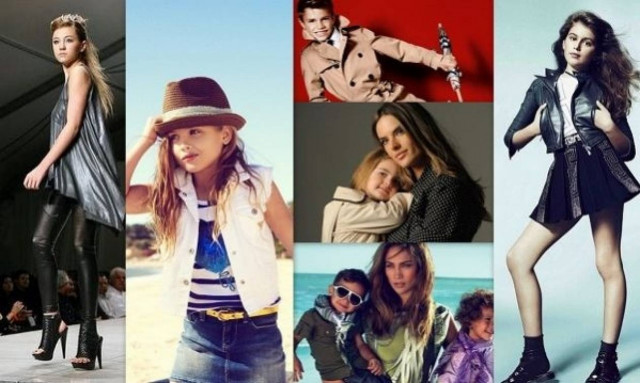 Δείτε παιδιά διάσημων γονιών να ποζάρουν ως επαγγελματίες μοντέλα!