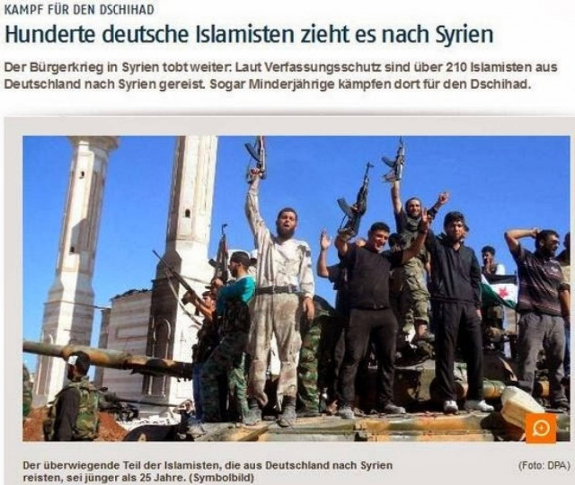 BND: Αύξηση Ισλαμιστών από Γερμανία στη Συρία