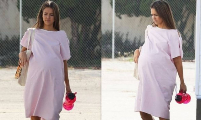 Η Τζέσικα Άλμπα... ετοιμόγεννη!