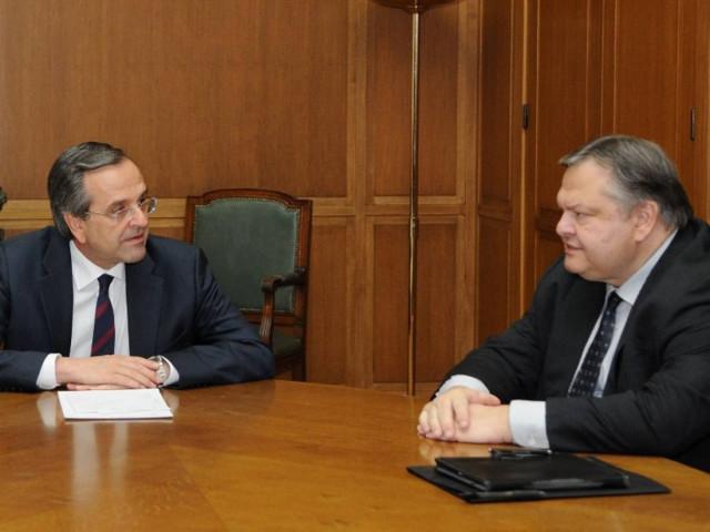 Συνάντηση Σαμαρά – Βενιζέλου ενόψει τρόικας