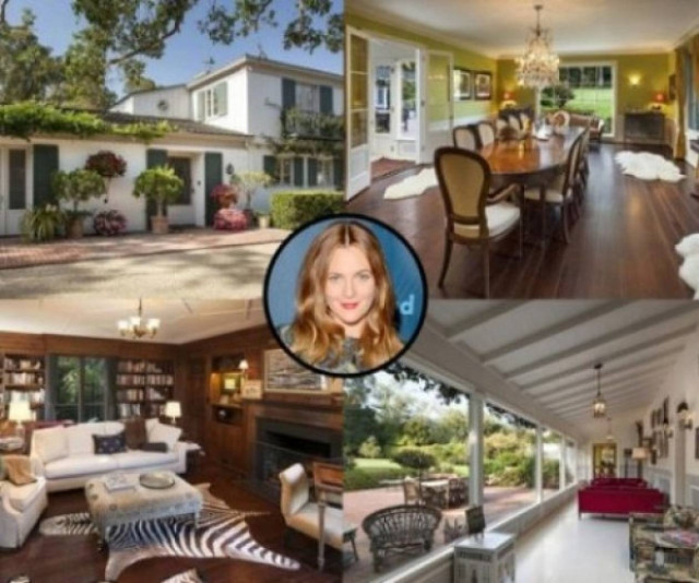 Drew Barrymore. Πόσο πούλησε την έπαυλή της στην Καλιφόρνια;
