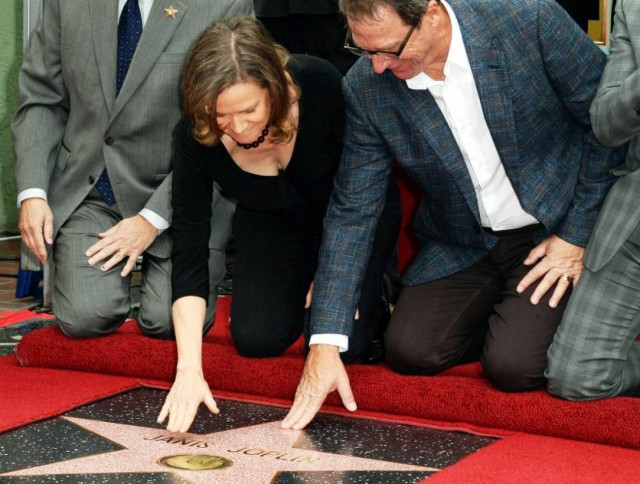 Το δικό της «αστέρι» απέκτησε η Τζανίς Τσόπλιν