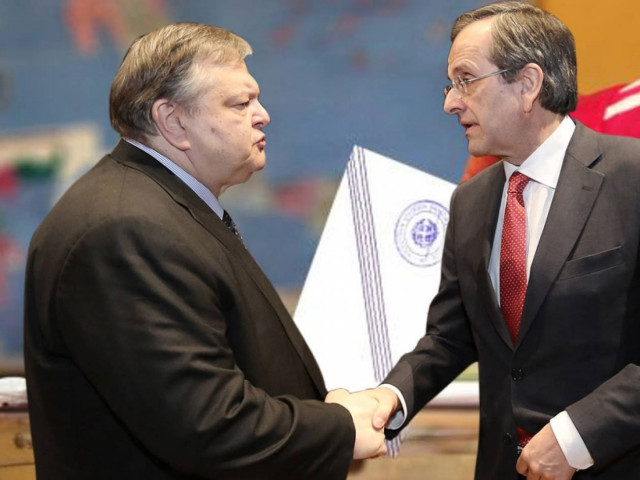 «Χέρι-χέρι» Σαμαράς-Βενιζέλος