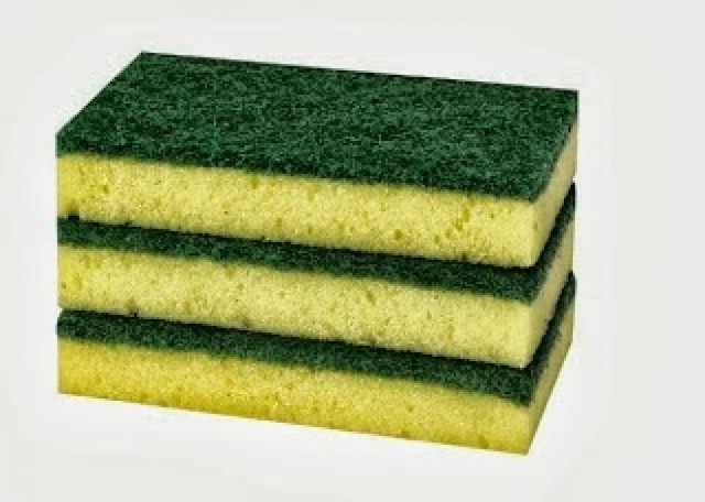 Θα εκπλαγείτε με το τι μπορεί να κάνει το σφουγγάρι πιάτων!