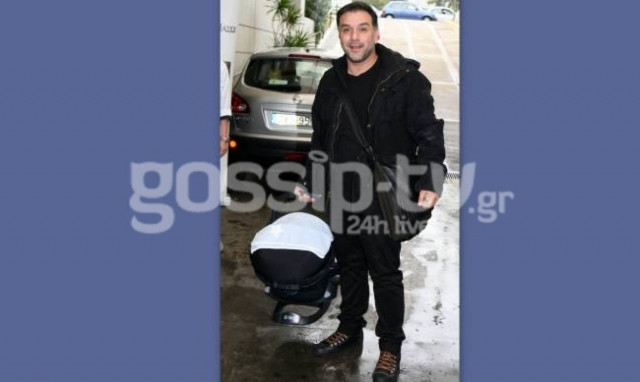 Η πρώτη βραδιά Αρναούτογλου-Κόκλα με το μωρό!