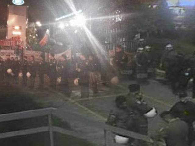 Ένταση έξω από το Ραδιομέγαρο της ΕΡΤ