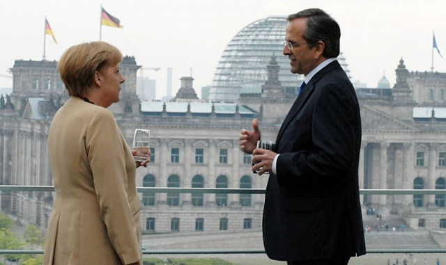 Στην Καγκελαρία ο Α. Σαμαράς