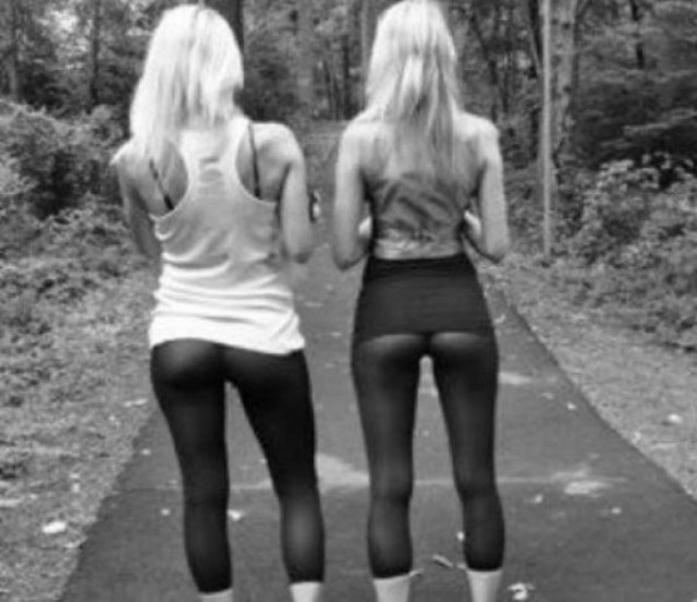 To πιο καυτό κολάν λέγεται yoga pants και είναι... διαφανές!