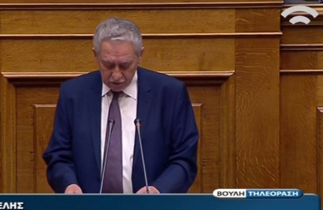 Κουβέλης: «Κίνηση τακτικισμού» του ΣΥΡΙΖΑ-Θα ψηφίσουμε «παρών» (vid)