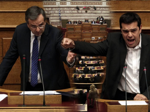 Οι άγριες κόντρες των πολιτικών αρχηγών στη πρόταση μομφής (Videos)