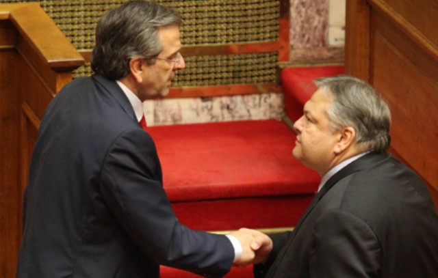 Τετ α τετ Σαμαρά – Βενιζέλου μετά την ψηφοφορία στη Βουλή