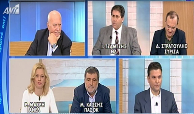 «Αρπάχτηκαν» στον τηλεοπτικό αέρα Τζαμτζής και Μακρή (vid)