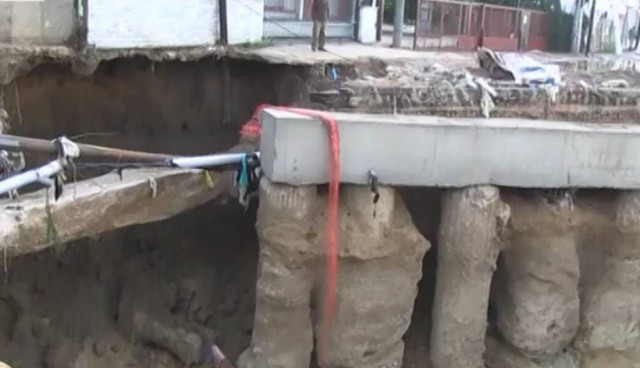 Η επόμενη μέρα της νεροποντής στο Καματερό (vid)