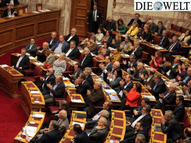 «Η ελληνική Αριστερά σε συμμαχία με φασίστες και κομμουνιστές»