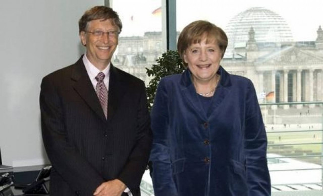 Τον Μπιλ Γκέιτς συναντά η Μέρκελ