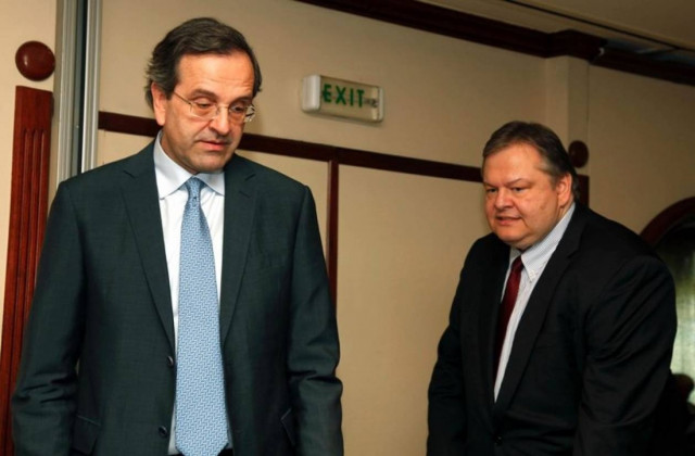 Συνάντηση Σαμαρά – Βενιζέλου την Κυριακή το πρωί