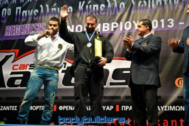 Βόλος: Ο γίγαντας του body building στέκεται και πάλι στα πόδια του!