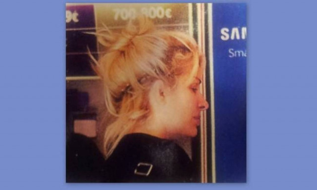 Η Ελένη Μενεγάκη και η… τρέσα της (φωτό)