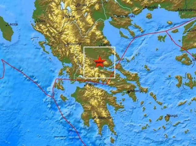 Σεισμός 4 Ρίχτερ στη Λαμία