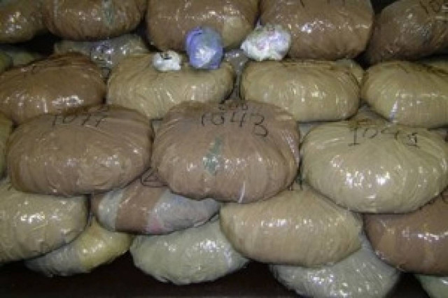 Φουσκωτό με 347 κιλά χασίς