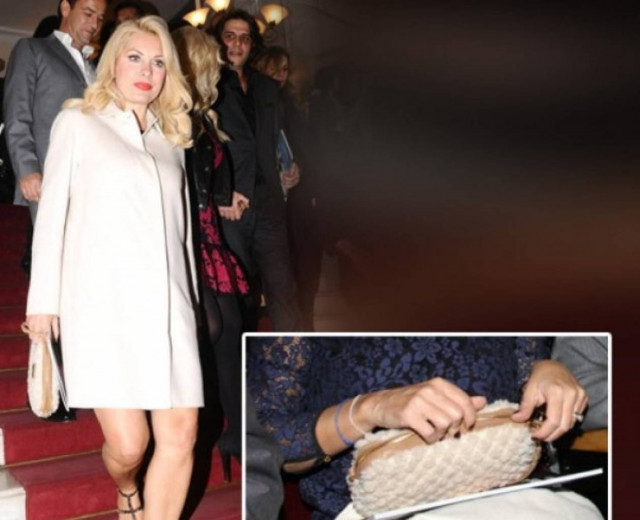 Τι τσάντα κράτησε η Ελένη Μενεγάκη στην πρεμιέρα του Λάκη;