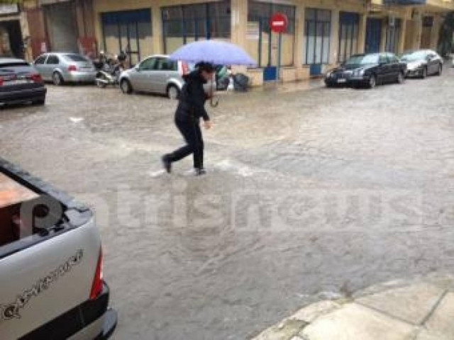 Πύργος: Η... συνηθισμένη πλημμύρα!